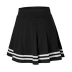 Womens Sports Training 75%Nyolon 25%Spandex Tennis Skirt LN13 print logo 6