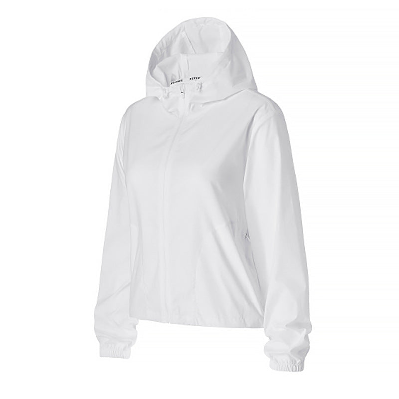 Womens Outdoor Sports 100%Polyester Jacket LN14 print logo 3