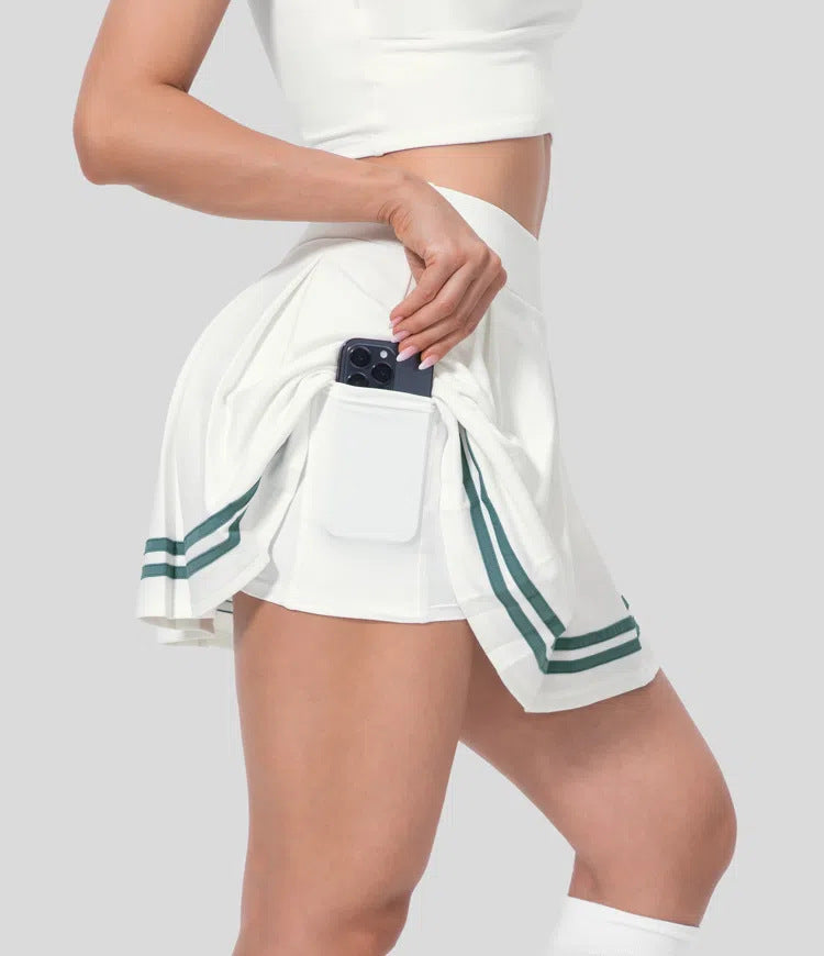 Womens Golf Sports 80%Cotton 20%Spandex Tennis Skirt LN16 print logo 14