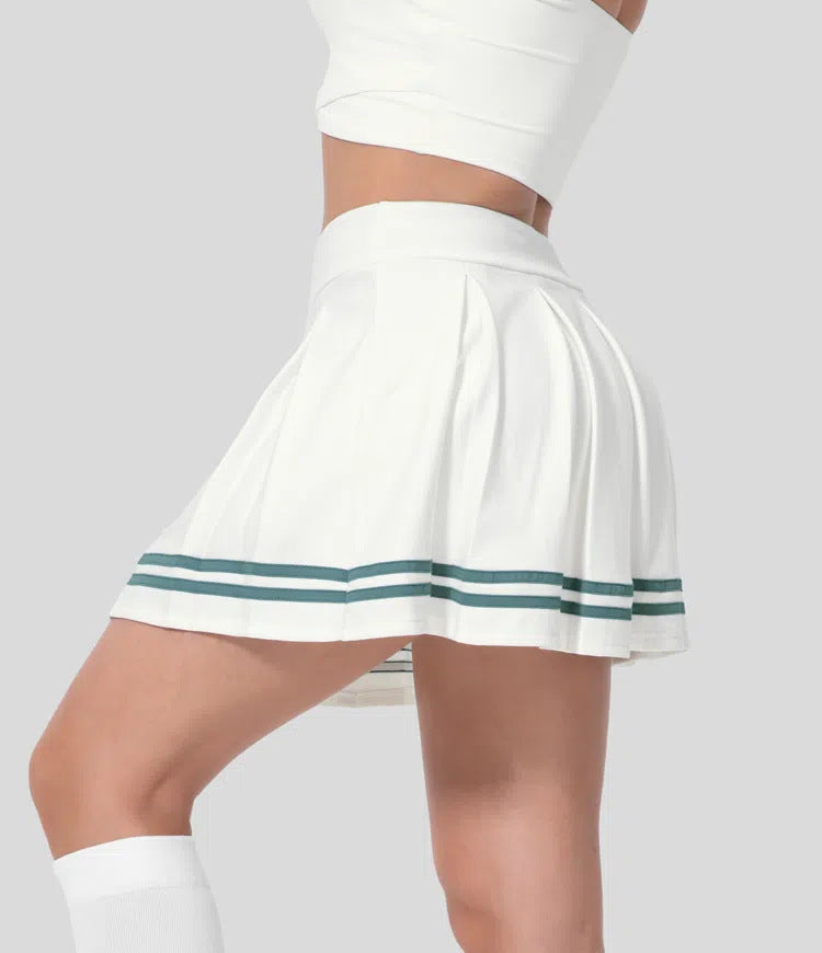 Womens Golf Sports 80%Cotton 20%Spandex Tennis Skirt LN16 print logo 16