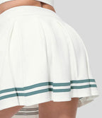 Womens Golf Sports 80%Cotton 20%Spandex Tennis Skirt LN16 print logo 18