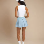 Womens Activewear Training 80%Nyolon 20%Spandex Tennis Skirt LN17 print logo 6