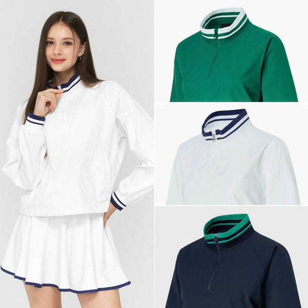 Womens Casual Sports Nylon Spandex Tennis Set LN22-LN21 - Coat print logo 1