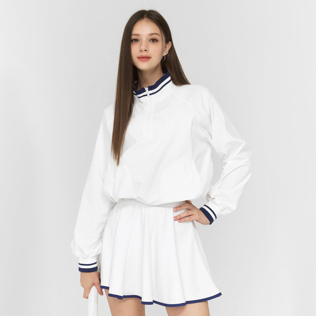 Womens Casual Sports Nylon Spandex Tennis Set LN22-LN21 - Coat print logo 31