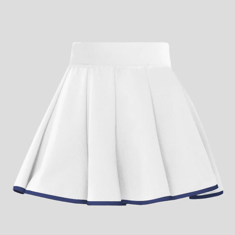 Womens Casual Sports Nylon Spandex Tennis Set LN22-LN21 - Skirt print logo 7