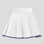 Womens Casual Sports Nylon Spandex Tennis Set LN22-LN21 - Skirt print logo 15