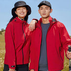 Mens Outdoor Sports  100%Nylon Hiking Jacket M-521 print logo 2