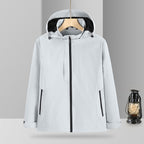 Mens Outdoor Sports  100%Nylon Hiking Jacket M-521 print logo 7