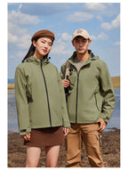 Mens Outdoor Sports  100%Nylon Hiking Jacket M-521 print logo 36