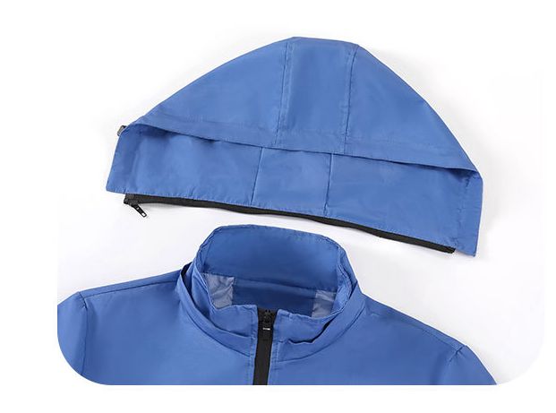 Mens Sportswear Waterproof 100%Polyester Hiking Jacket print logo 25