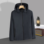 Mens Sportswear Waterproof 100%Polyester Hiking Jacket print logo 19