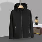 Mens Sportswear Waterproof 100%Polyester Hiking Jacket print logo 16