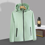 Mens Sportswear Waterproof 100%Polyester Hiking Jacket print logo 8