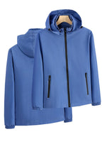 Mens Sportswear Waterproof 100%Polyester Hiking Jacket print logo 24