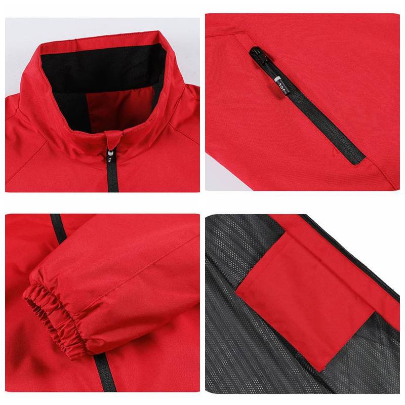 Mens Outdoor Activewear  100%Nylon Hiking Jacket M-809 print logo 17