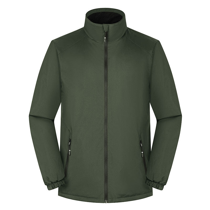 Mens Outdoor Activewear  100%Nylon Hiking Jacket M-809 print logo 14