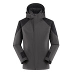 Mens Outdoor Windbreaker  100%Polyester Hiking Jacket M-909 print logo 14