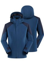 Mens Outdoor Windbreaker  100%Polyester Hiking Jacket M-909 print logo 22