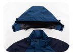 Mens Outdoor Windbreaker  100%Polyester Hiking Jacket M-909 print logo 23