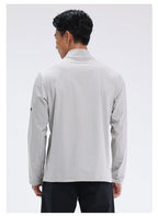 Mens Activewear Sports  88%Nylon 12%Spandex Jacket M-D42181 print logo 33