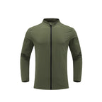 Mens Activewear Sports  88%Nylon 12%Spandex Jacket M-D42181 print logo 13