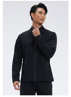 Mens Activewear Sports  88%Nylon 12%Spandex Jacket M-D42181 print logo 38