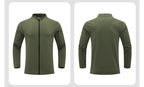Mens Activewear Sports  88%Nylon 12%Spandex Jacket M-D42181 print logo 30
