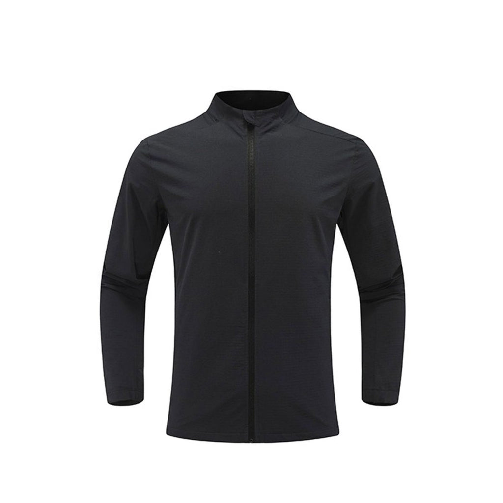 Mens Activewear Sports  88%Nylon 12%Spandex Jacket M-D42181 print logo 14