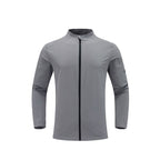 Mens Activewear Sports  88%Nylon 12%Spandex Jacket M-D42181 print logo 12