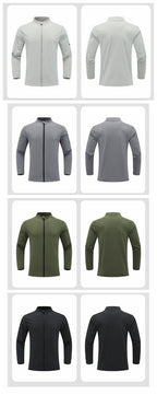 Mens Activewear Sports  88%Nylon 12%Spandex Jacket M-D42181 print logo 20