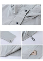 Mens Casual Sports  90%Nylon 10%Spandex Jacket M-W002 print logo 20