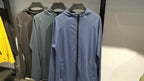 Mens Casual Fitness  90%Polyester 10%Spandex Jacket M-W007 print logo 6