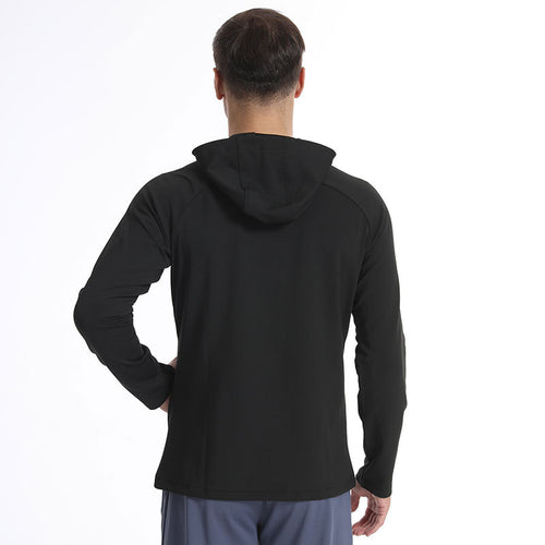 Mens Casual Fitness  90%Polyester 10%Spandex Jacket M-W007 print logo 2