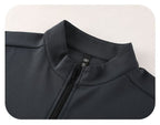 Mens Sportswear Workout  90%Polyester 10%Spandex Jacket M-W008 print logo 25