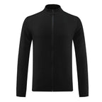 Mens Sportswear Workout  90%Polyester 10%Spandex Jacket M-W008 print logo 14