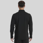 Mens Sportswear Workout  90%Polyester 10%Spandex Jacket M-W008 print logo 2
