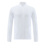 Mens Sportswear Workout  90%Polyester 10%Spandex Jacket M-W008 print logo 3