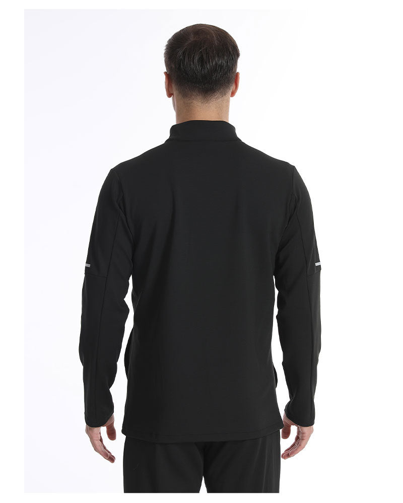 Mens Sportswear Workout  90%Polyester 10%Spandex Jacket M-W008 print logo 31