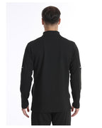 Mens Sportswear Workout  90%Polyester 10%Spandex Jacket M-W008 print logo 31