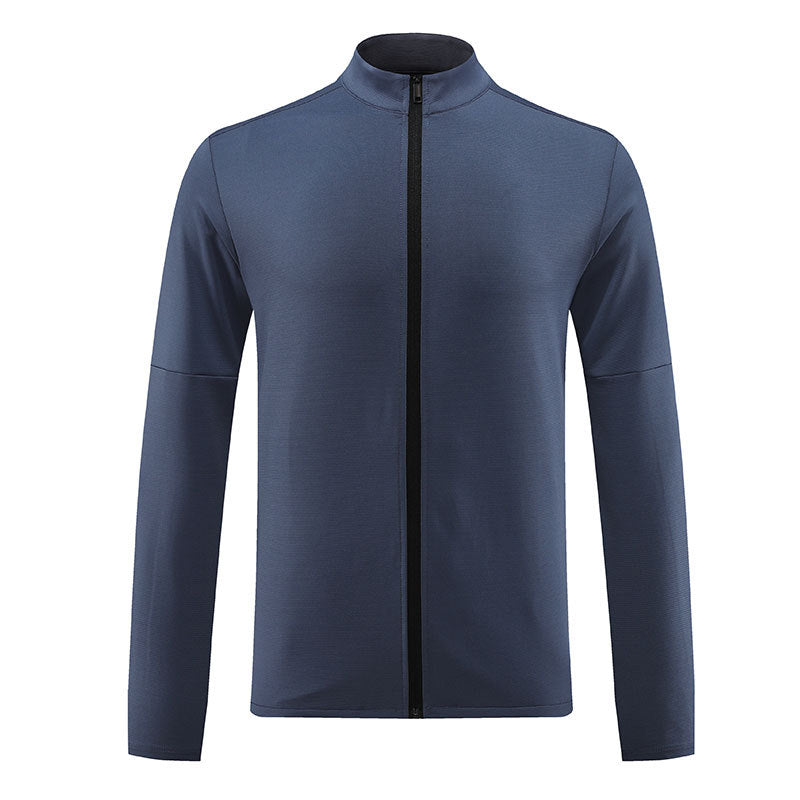 Mens Sportswear Workout  90%Polyester 10%Spandex Jacket M-W008 print logo 15
