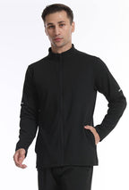 Mens Sportswear Workout  90%Polyester 10%Spandex Jacket M-W008 print logo 20