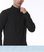 Mens Sportswear Workout  90%Polyester 10%Spandex Jacket M-W008 print logo 24
