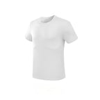 Custom 80GSM 100%polyester Lightweight Men's running shirts M001-1 print logo 25