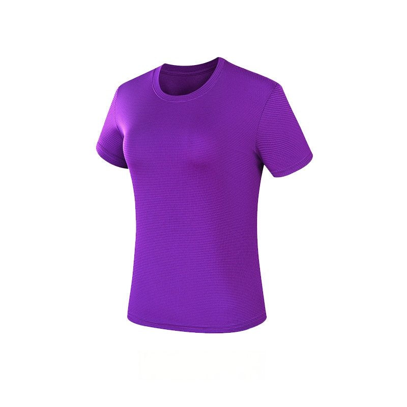 Custom 80GSM 100%polyester Lightweight Men's running shirts M001-1 print logo 13