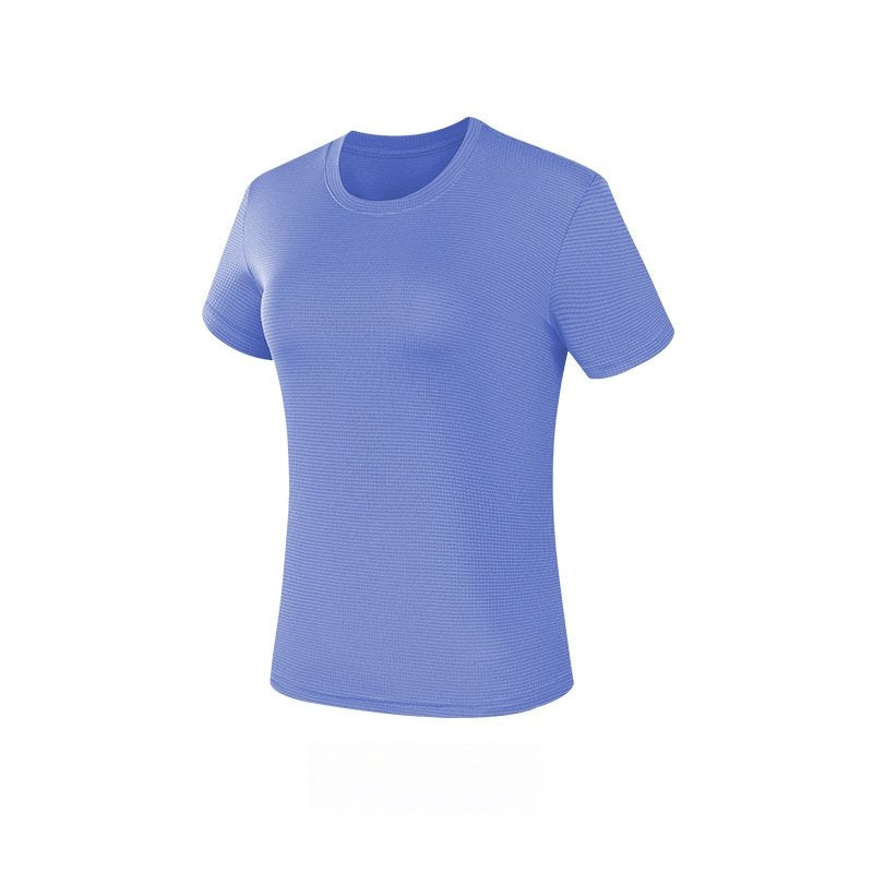 Custom 80GSM 100%polyester Lightweight Men's running shirts M001-1 print logo 14