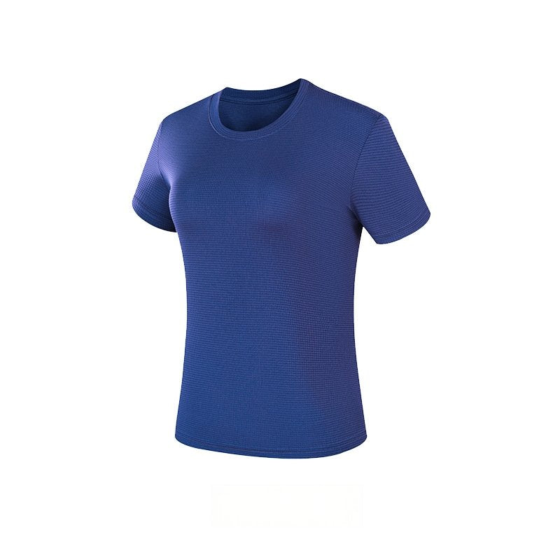 Custom 80GSM 100%polyester Lightweight Men's running shirts M001-1 print logo 22
