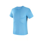 Custom 80GSM 100%polyester Lightweight Men's running shirts M001-1 print logo 19