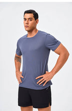 Custom 80GSM 100%polyester Lightweight Men's running shirts M001-1 print logo 27