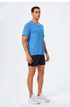 Custom 80GSM 100%polyester Lightweight Men's running shirts M001-1 print logo 44