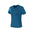 Custom 80GSM 100%polyester Lightweight Men's running shirts M001-1 print logo 24